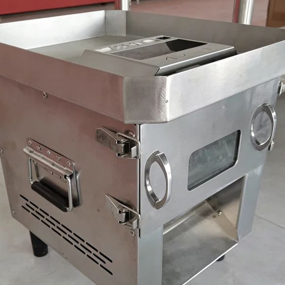 Commercial Kitchen Appliances - Elektrischer Fleischzerkleinerer Kommerzieller Edelstahl-Gemüse- und Obstschredder