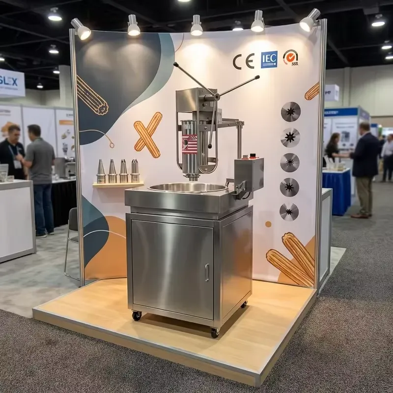 Commercial Kitchen Machinery - 30L Elektrische Churro-Maschine Professioneller Spanischer Churros-Hersteller