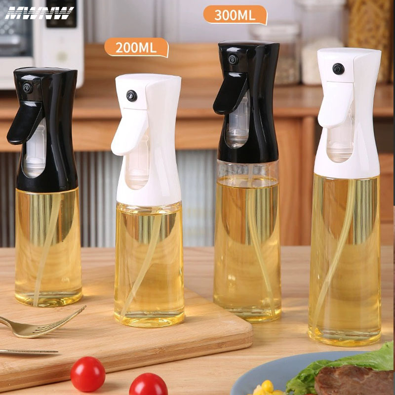 Commercial Kitchen Sprayer - 500 ml schwarze Küchenölflasche, Speiseölspray, 200