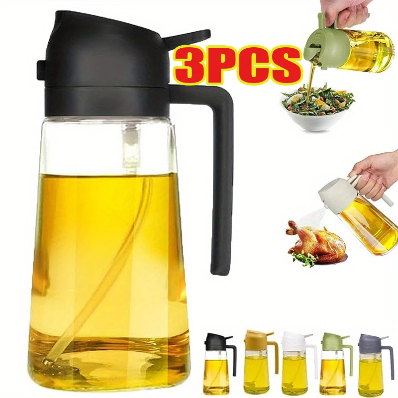 Commercial Kitchen Sprayer - Ölspray 2-in-1 Kunststoff Haushalt Küche Ölsprühflasche
