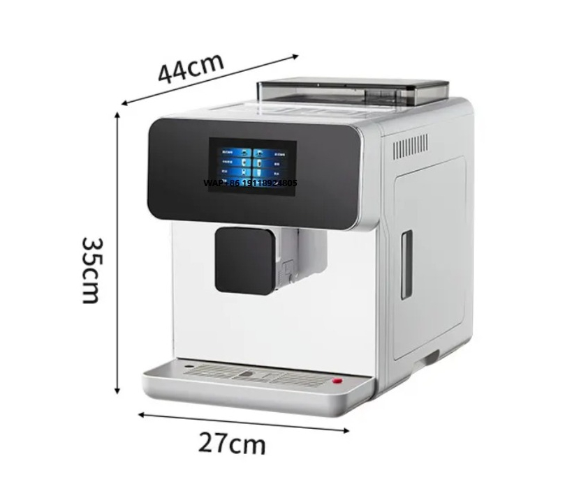 Commercial Espresso Machine - Hochwertige Edelstahl-Touchscreen-Brühsystem Automatische Kommerzielle Espresso-Kaffeemaschine