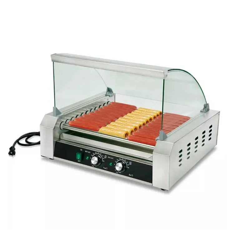 Hot Dog Roller Grill - Hot Dog 11-Roller 27-Hunde-Grill Hot Dog