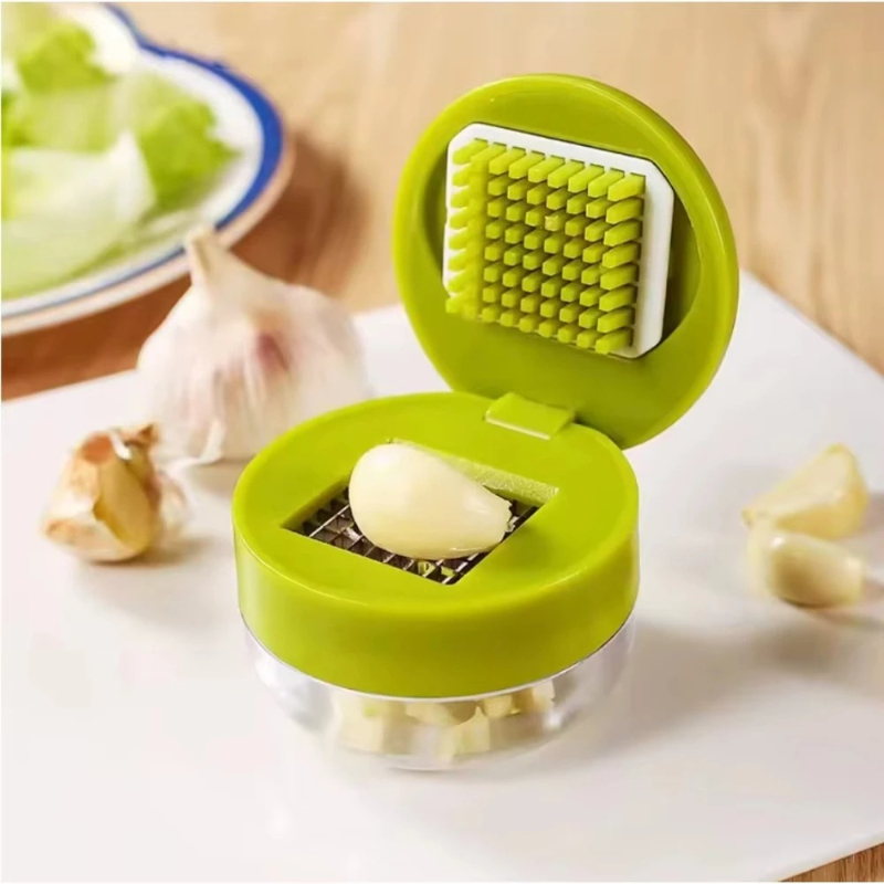 Commercial Kitchen Utensil Organizer - Knoblauchpresse und -zerkleinerer, Manueller Knoblauchhacker mit