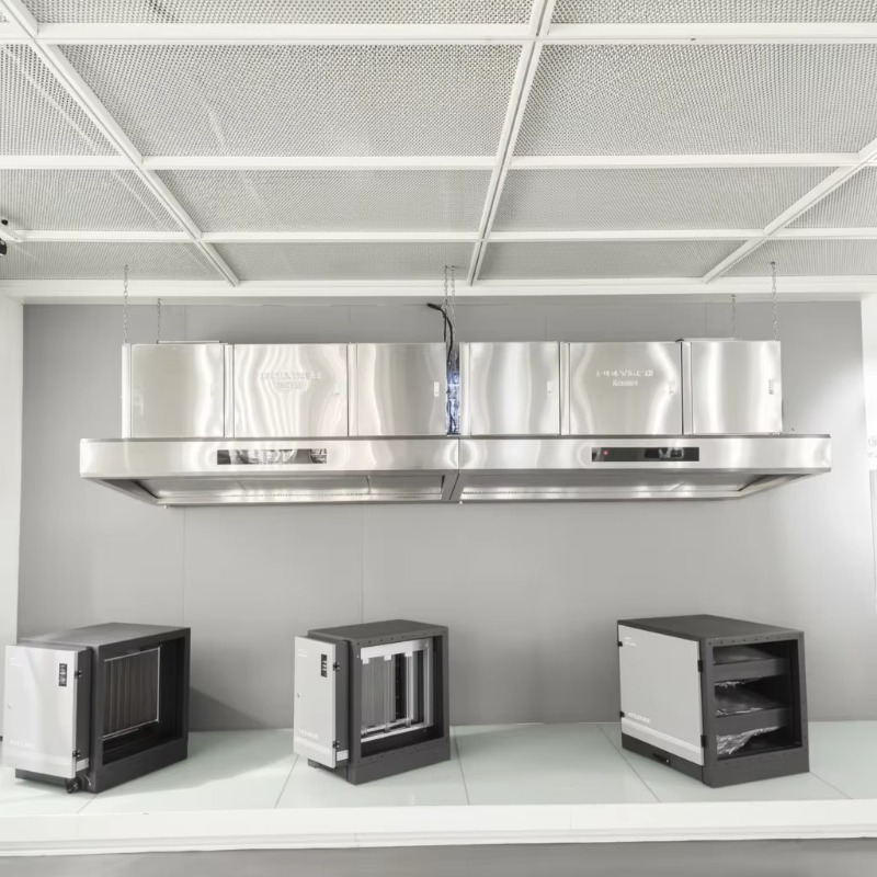 Commercial Kitchen Range Hood - Kommerzielle Anpassbare 201 Edelstahl 98% Küchenabzugshaube