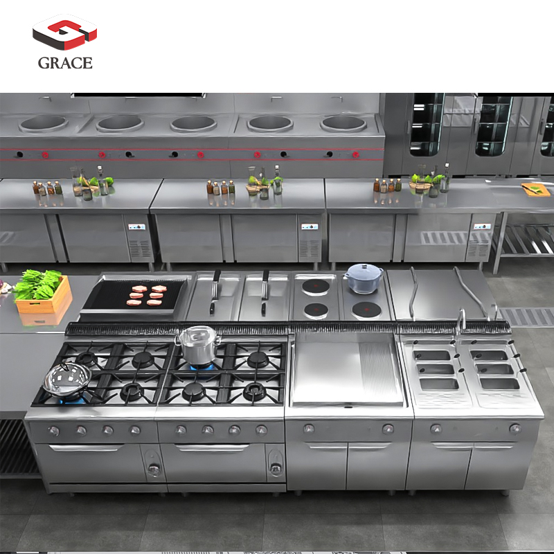 Commercial Kitchen Projects - GRACE Kompletter Service von kommerziellen Küchendesign-