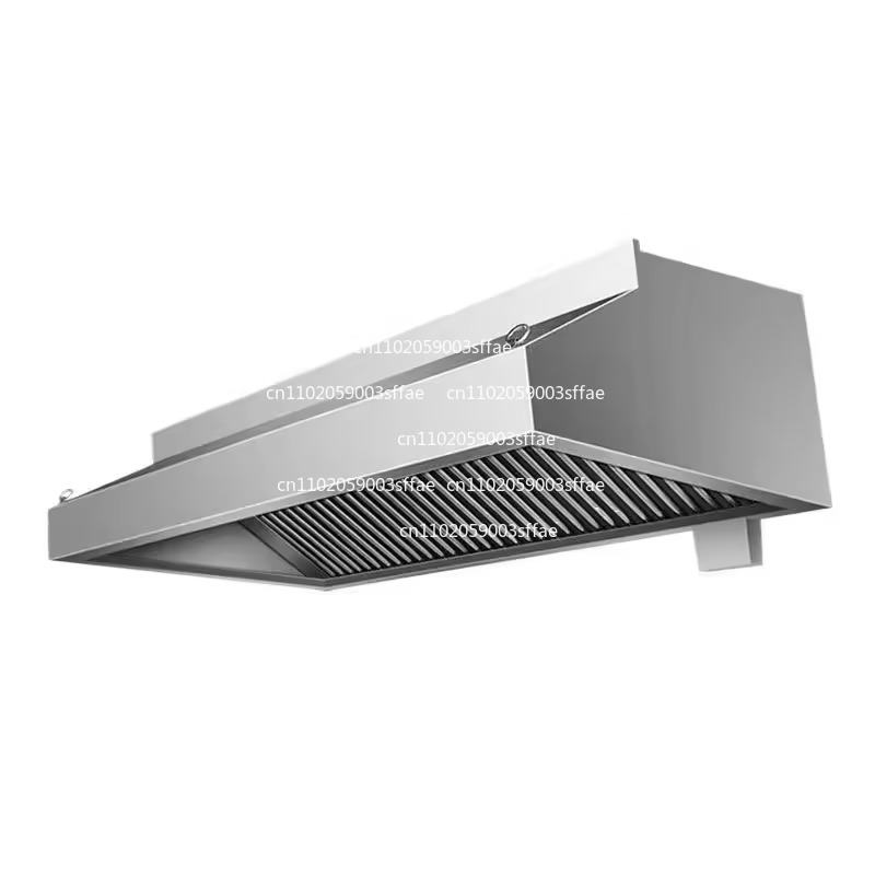 Commercial Kitchen Range Hood - Verdickte Abzugshaube aus Edelstahl, gewerbliche Küche,