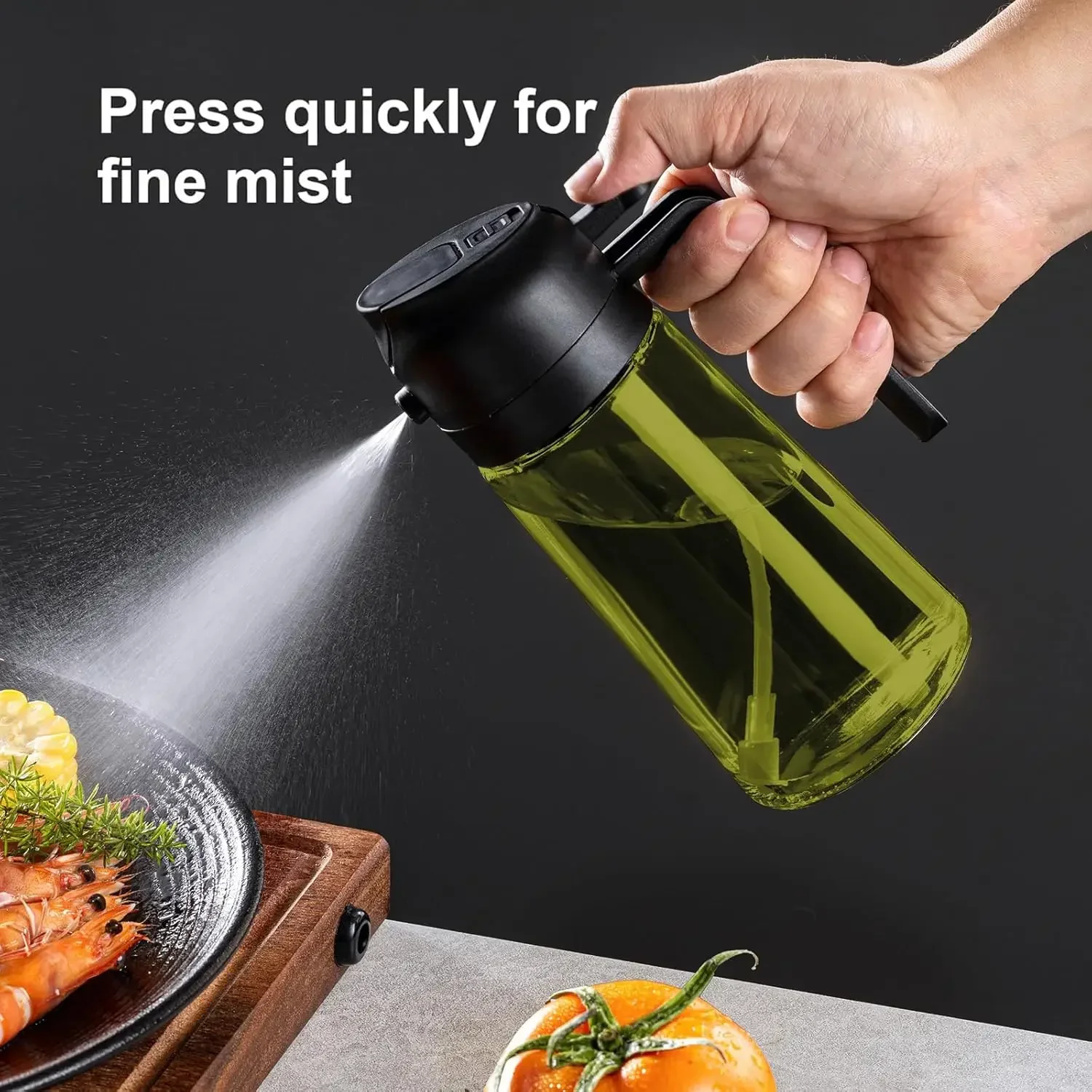 2-in-1-Olivenöl-Sprühgerät aus – Commercial Kitchen Sprayer Bewertung und Preis