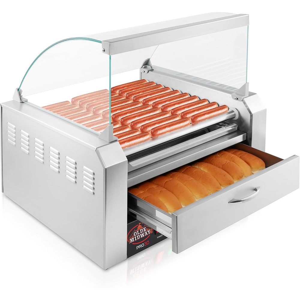 Olde Way Elektrischer 30-Hotdo – Hot Dog Roller Grill Bewertung und Preis