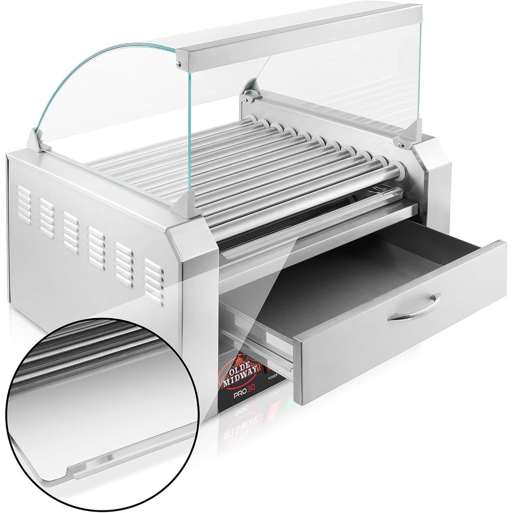 Olde Way Elektrischer 30-Hotdo – Hot Dog Roller Grill Bewertung und Preis