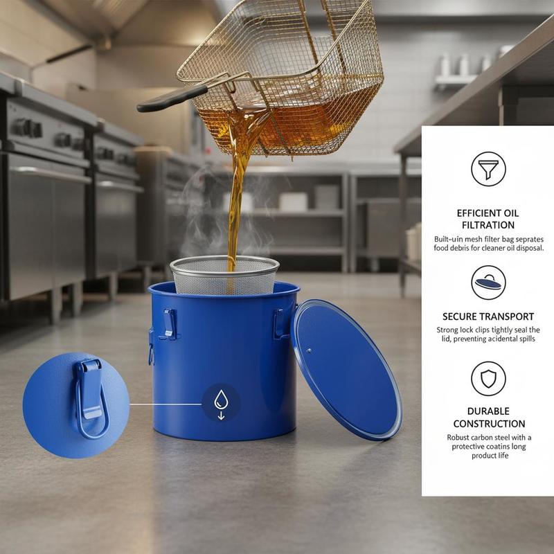 Ölentsorgungsbehälter aus Kohl – Commercial Kitchen Oil Disposal Bewertung und Preis