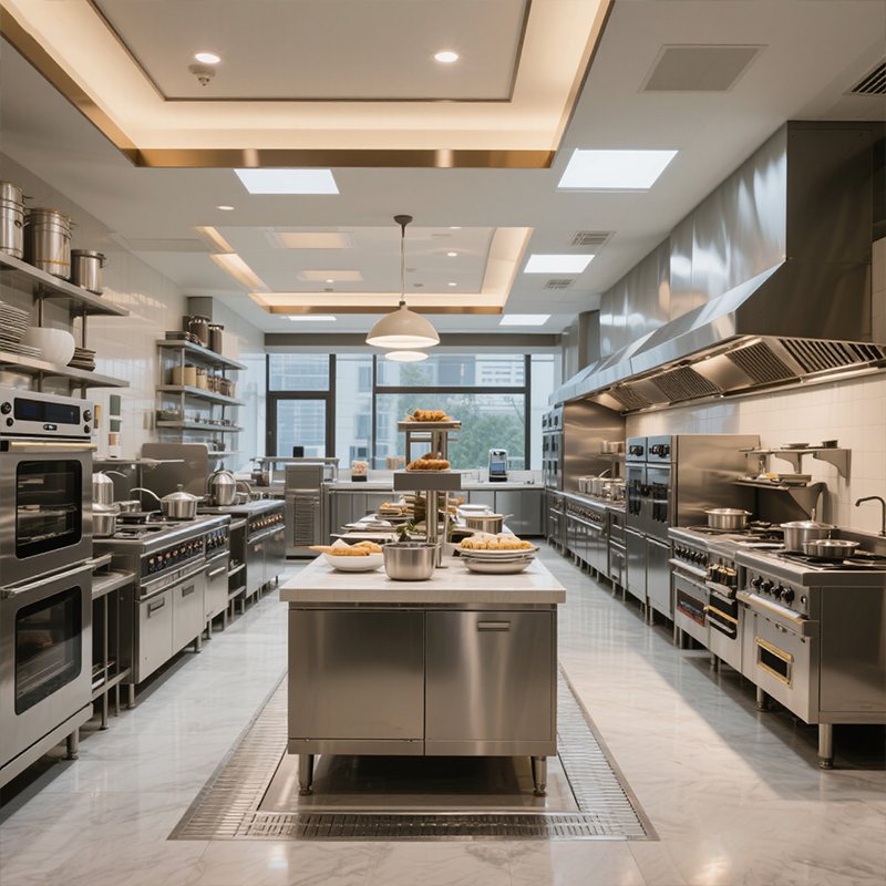 Automatische kommerzielle Küch – Commercial Kitchen Projects Bewertung und Preis
