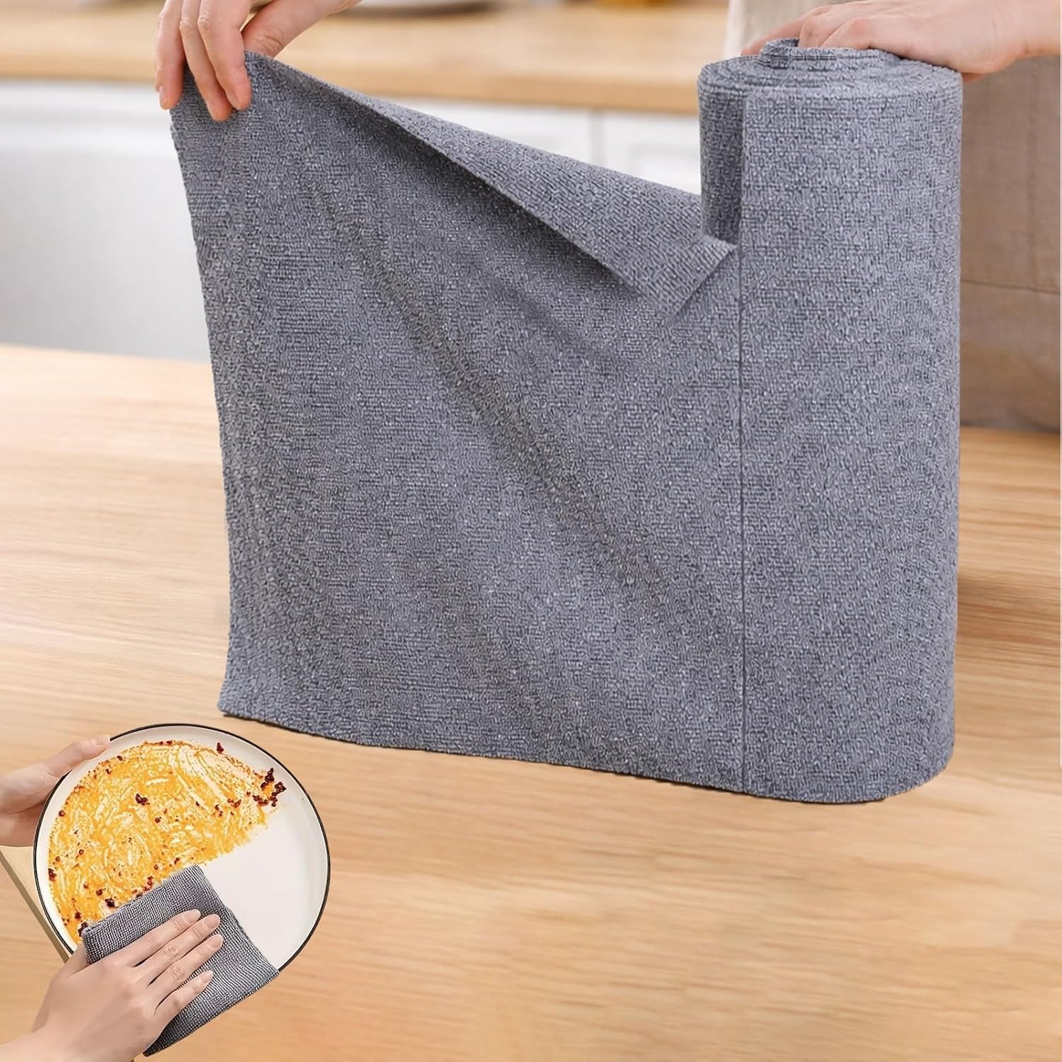 25x25cm Mikrofaser-Geschirrtüc – Commercial Kitchen Towels Bewertung und Preis
