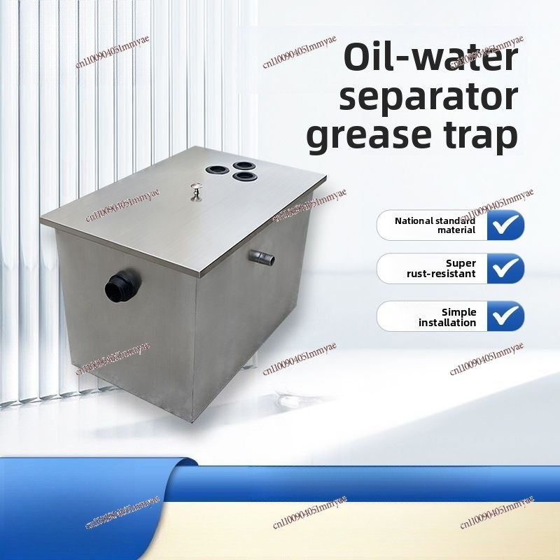 Edelstahl Öl-Wasser-Abscheider – Commercial Kitchen Grease Trap Bewertung und Preis