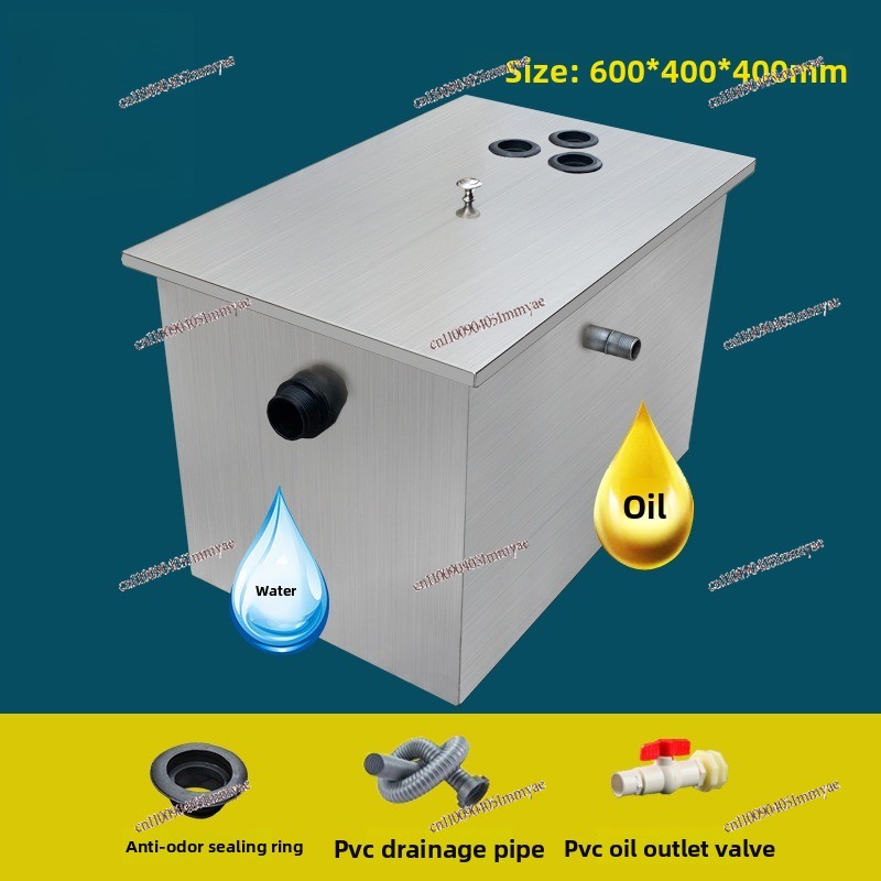 Edelstahl Öl-Wasser-Abscheider – Commercial Kitchen Grease Trap Bewertung und Preis