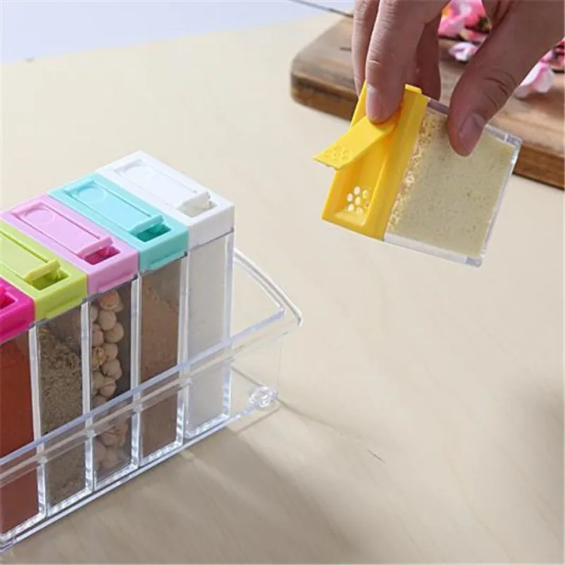 Transparente Gewürz-Gewürzbox  – Commercial Kitchen Utensil Organizer Bewertung und Preis
