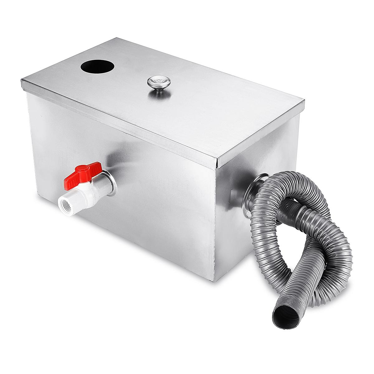 Edelstahl-Fettfalle, Öl-Wasser – Commercial Kitchen Grease Trap Bewertung und Preis