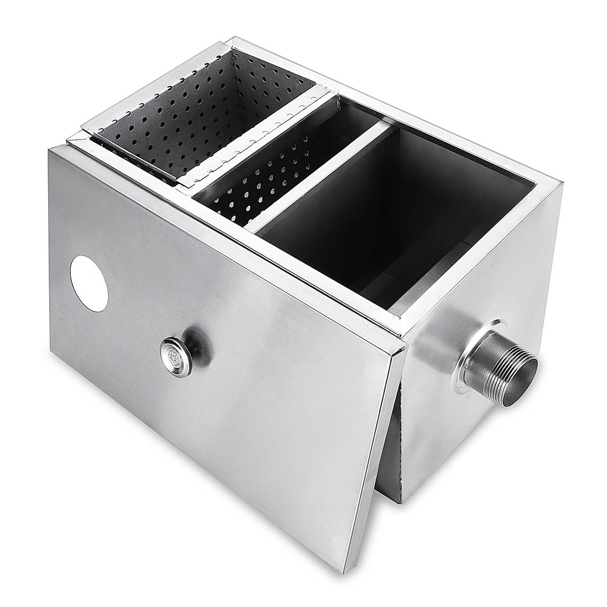 Edelstahl-Fettfalle, Öl-Wasser – Commercial Kitchen Grease Trap Bewertung und Preis