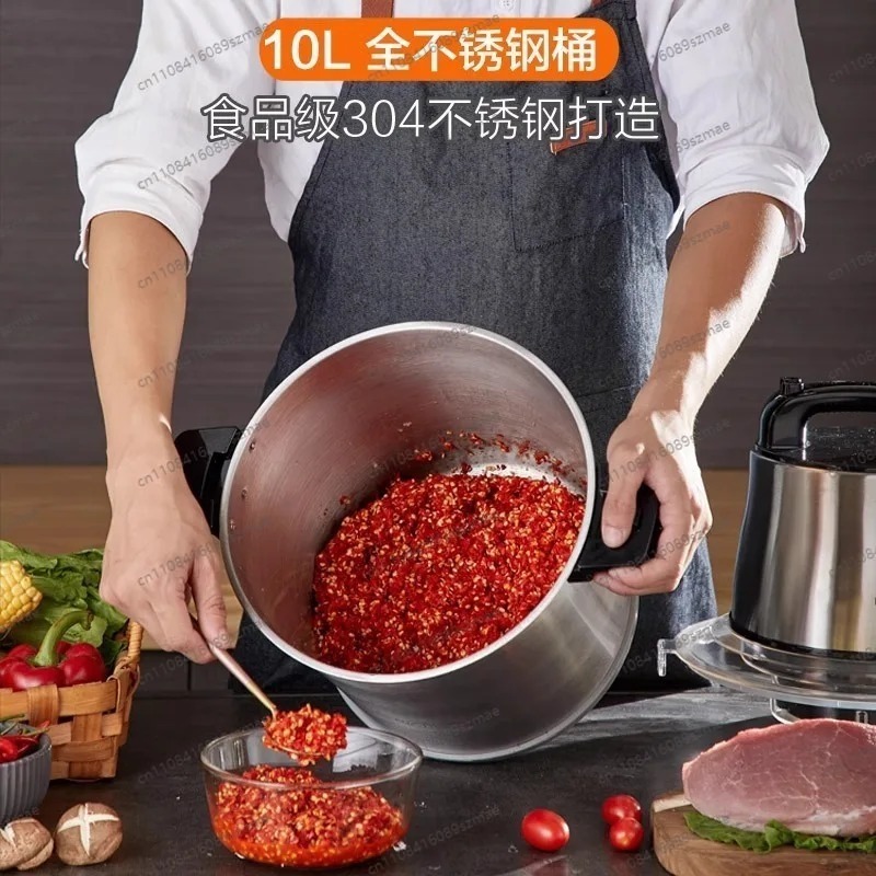10L Edelstahl Elektrische Zerk – Commercial Kitchen Grinder Bewertung und Preis