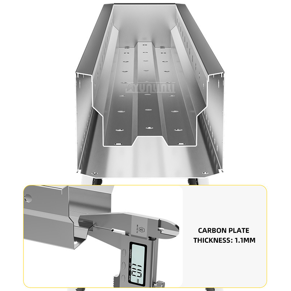 Verstärkter Edelstahl-Grill fü – Hot Dog Roller Grill Bewertung und Preis
