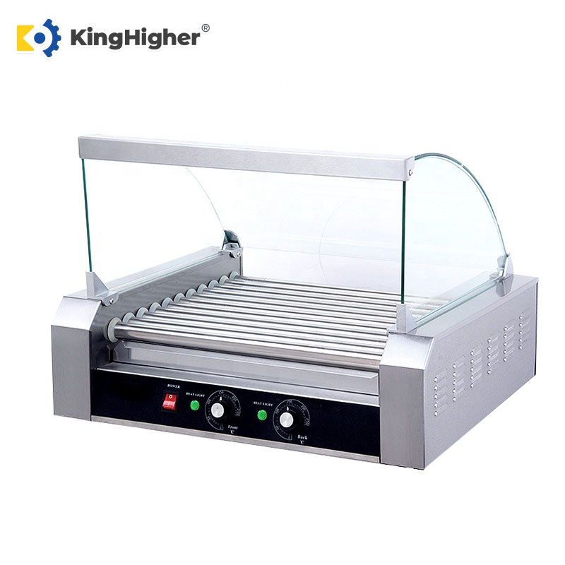 Neuer Kommerzieller Hot Dog 11 – Hot Dog Roller Grill Bewertung und Preis