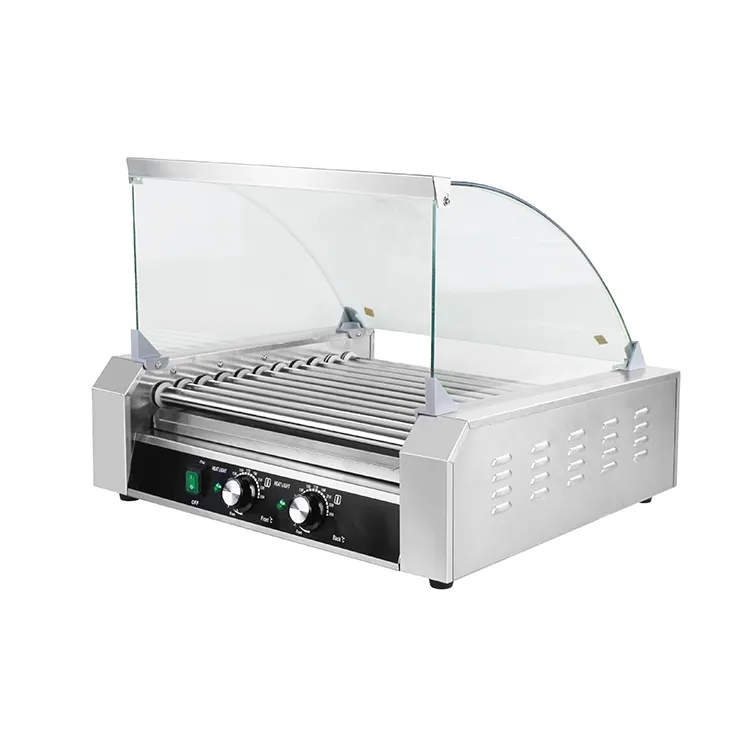 Hot Dog 11-Roller 27-Hunde-Gri – Hot Dog Roller Grill Bewertung und Preis