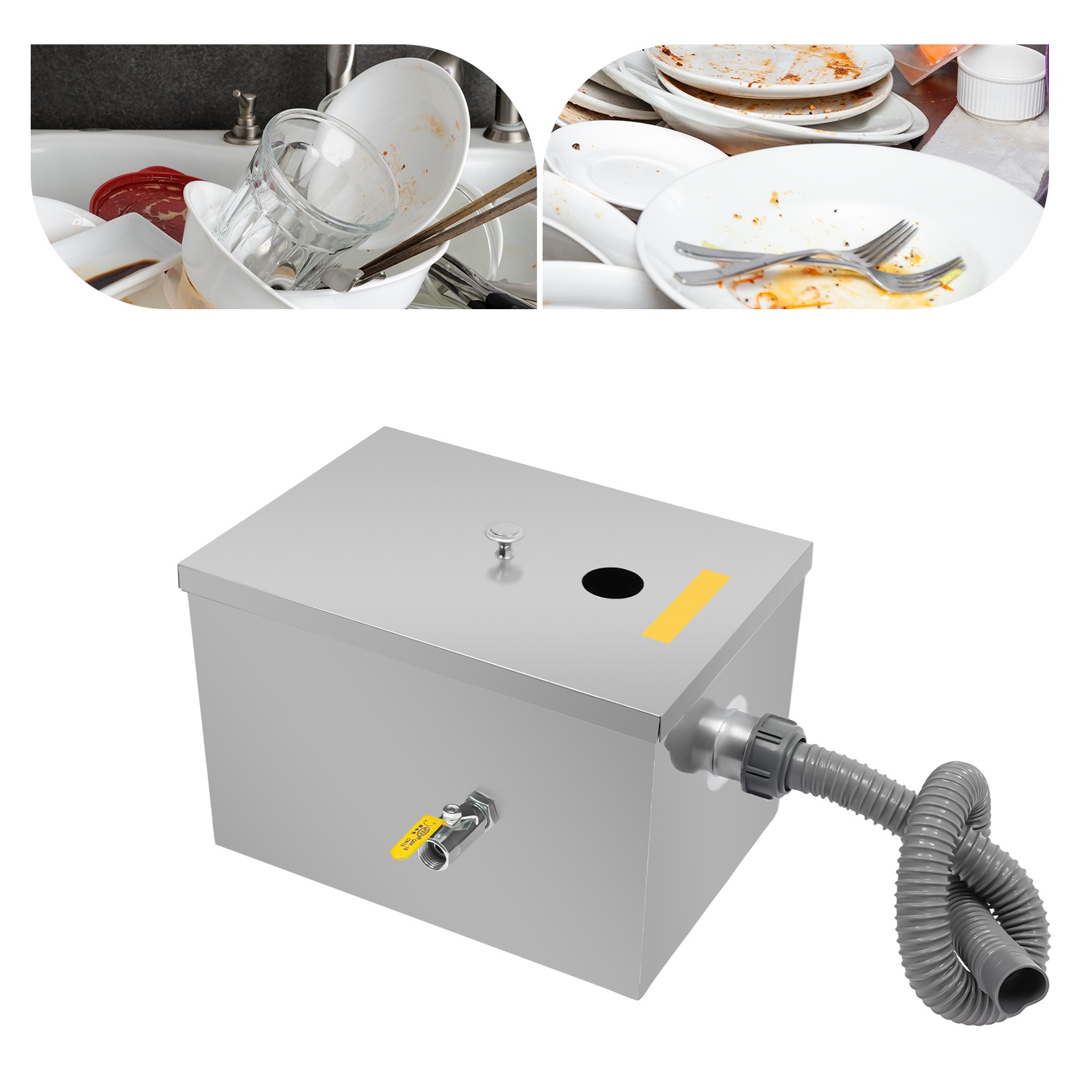 Fettabscheider mit Abflussrohr – Commercial Kitchen Grease Trap Bewertung und Preis