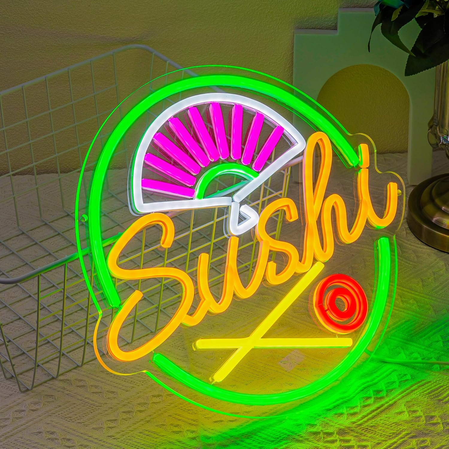 Sushi-Neonschild für Wanddekor – Commercial Kitchen Japanese Bewertung und Preis