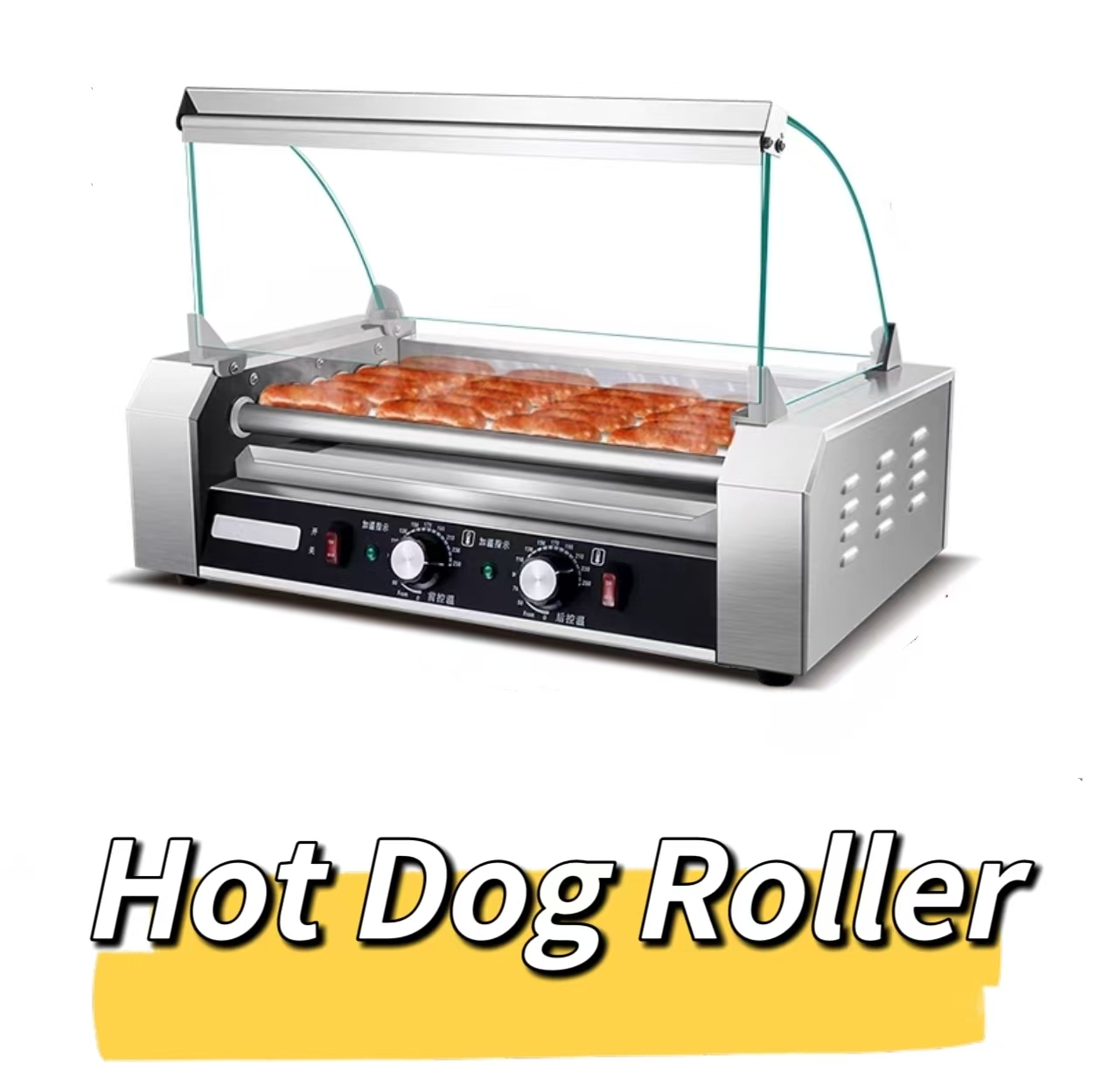 Hot Dog Roller Edelstahl Rolle – Hot Dog Roller Grill Bewertung und Preis