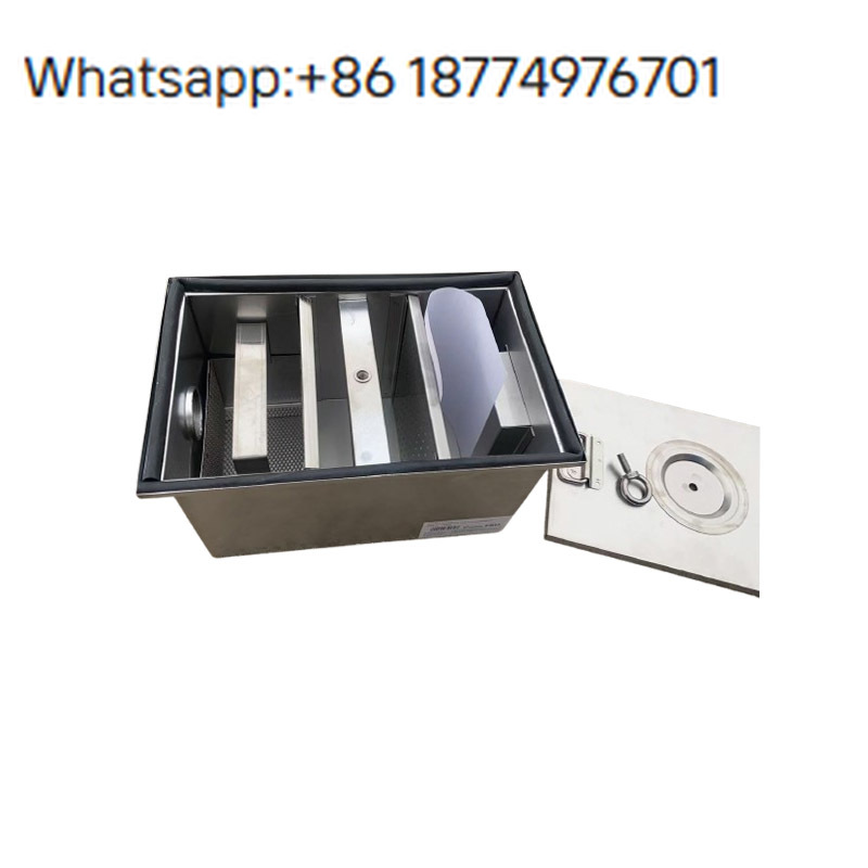 Gewerbliche Edelstahl-Spüle mi – Commercial Kitchen Grease Trap Bewertung und Preis