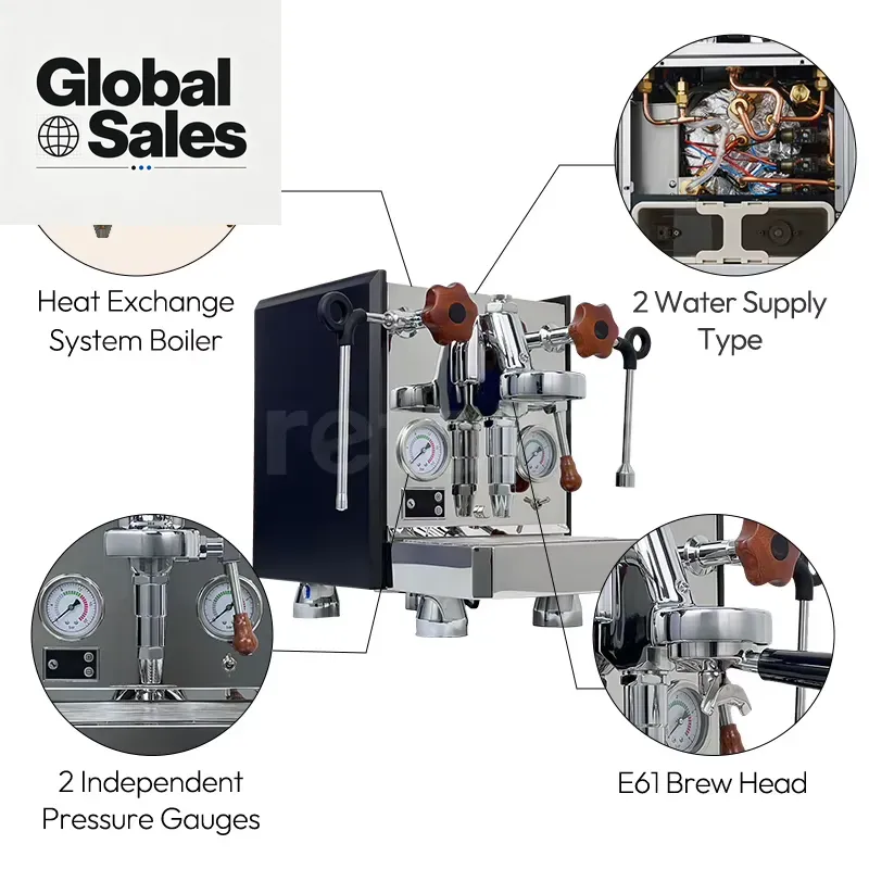 1-Gruppen-Vibrationspumpe Hote – Commercial Espresso Machine Bewertung und Preis