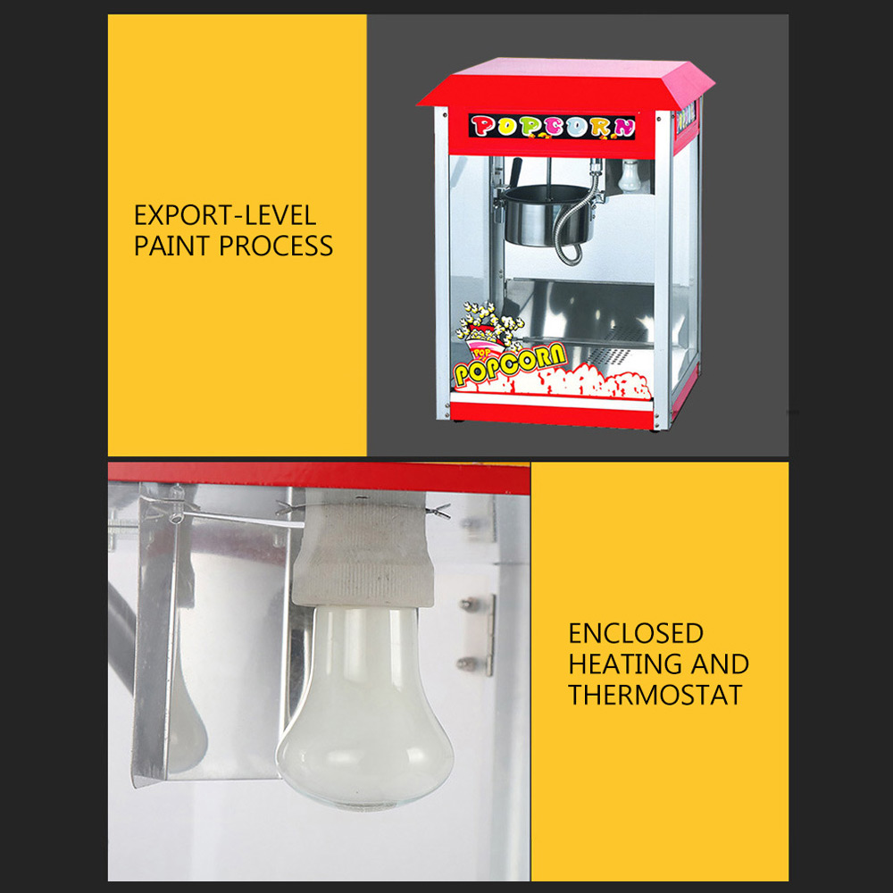 Elektrische kommerzielle Popco – Commercial Popcorn Machine Bewertung und Preis