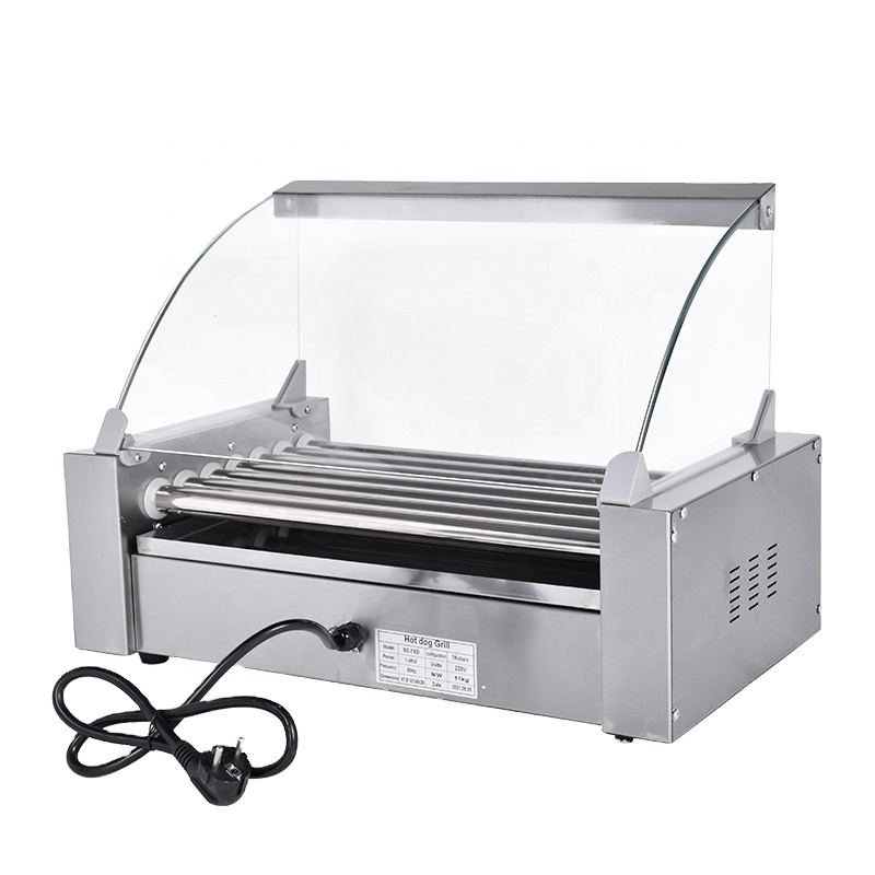 Neue Hot-Dog-Grillmaschine mit – Hot Dog Roller Grill Bewertung und Preis