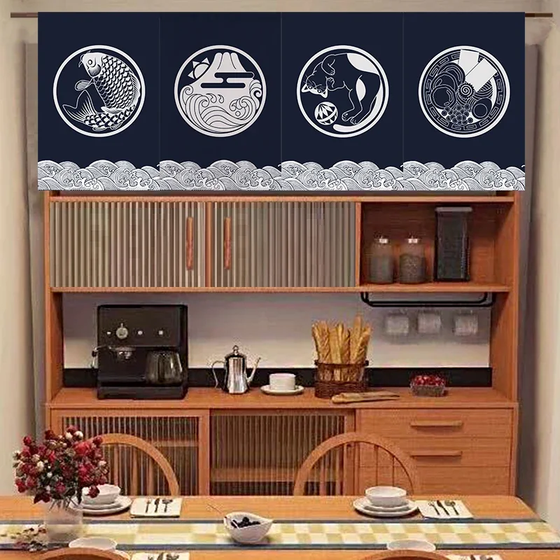 Japanische kurze Vorhang dekor – Commercial Kitchen Japanese Bewertung und Preis