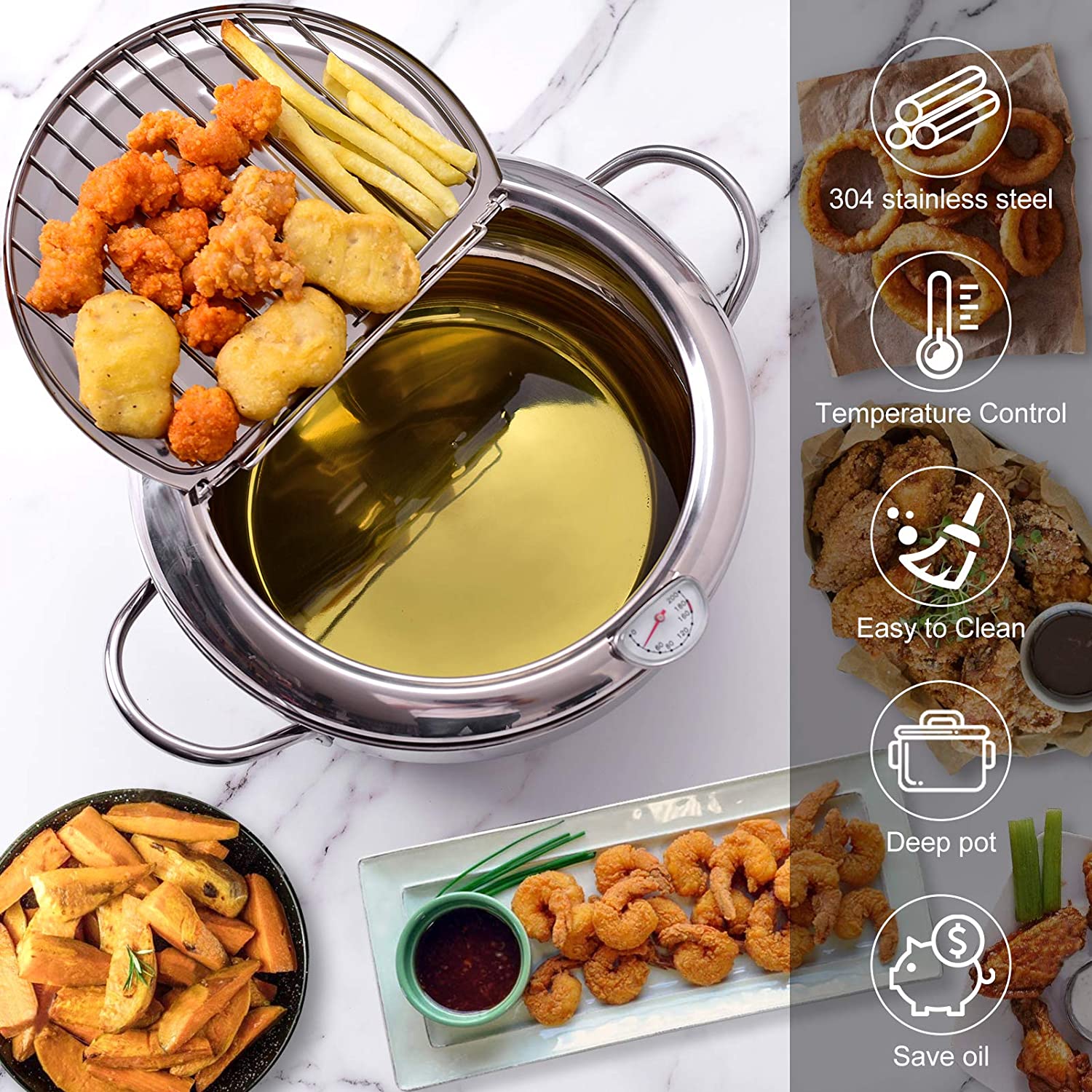 LMETJMA Japanischen Frittieren – Commercial Kitchen Appliances Bewertung und Preis