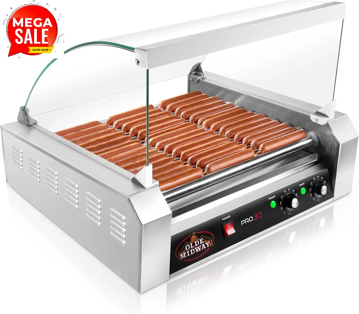 BestsellerElectric 30 Hot Dog  – Hot Dog Roller Grill Bewertung und Preis