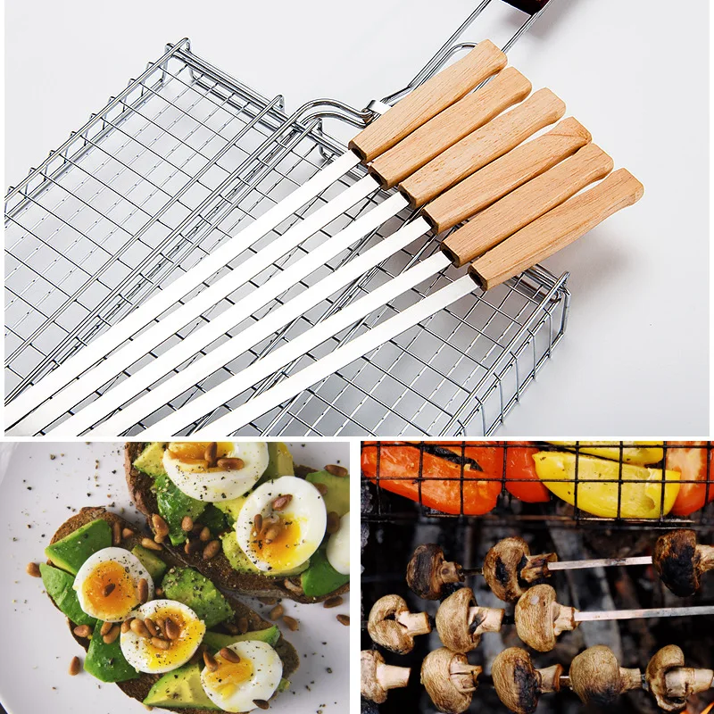 6/8 Stück Kabab Koobideh Spieß – Hot Dog Roller Grill Bewertung und Preis