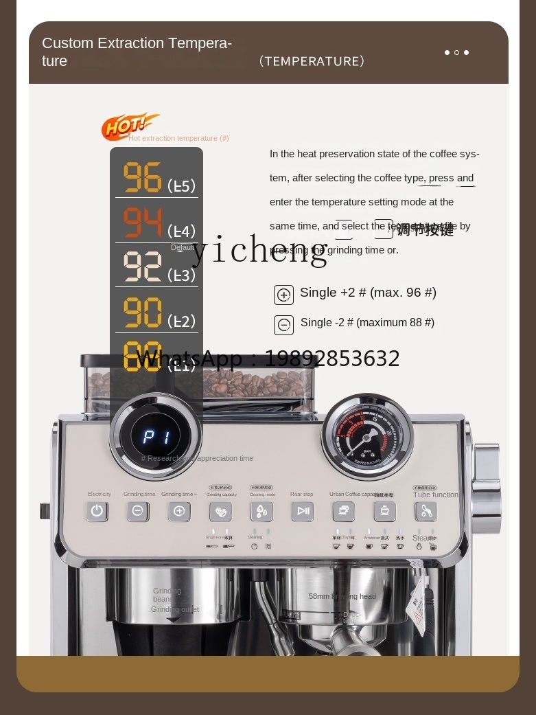 PYH Kaffeemaschine Kleine Komm – Commercial Espresso Machine Bewertung und Preis