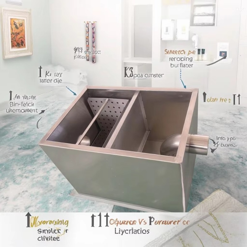Neue Küchenfettfalle aus Edels – Commercial Kitchen Grease Trap Bewertung und Preis